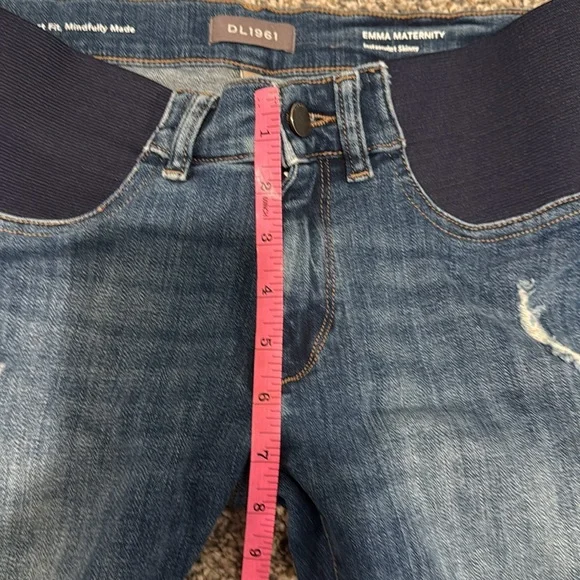 DL1961 Emma Power Legging Skinny Maternity Jeans size 27